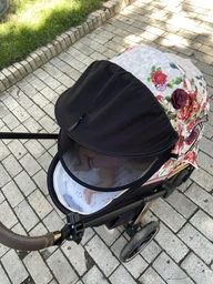 Сонцезахисний козирок на коляску DoRechiDouble Shade ТМ фото від покупців 1