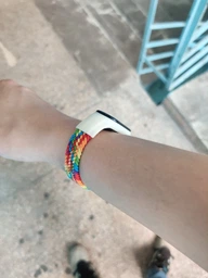 Ремешок ArmorStandart Braided Solo Loop для Xiaomi Mi Band 7/6/5/4 Size S Red (ARM59182) фото от покупателей 17