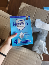 Молочная сухая смесь Nutrilon Premium+ 4 600 г (5900852047190) фото от покупателей 1