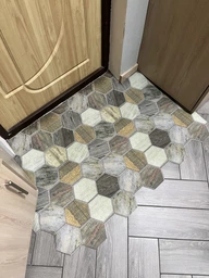 Скандинавський килимок сота 120см*78см КС-28 фото від покупців 2