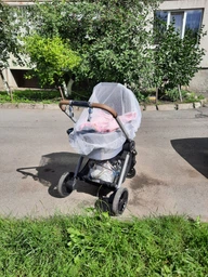 Москитная сетка на коляску люльку универсальная BAVO BabyGuard S-1 фото от покупателей 4