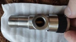 Кран приборный KRONER KRP Edelstahl Klassisch-ESG100 1/2"х1/2" угловой фото от покупателей 5