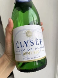 Вино ігристе Elysee Blanc De Blancs Demi-Sec біле напівсухе 0.75 л 10.5% (3438931003505) фото від покупців 1