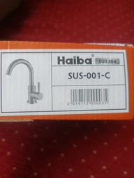 Смеситель для умывальника Haiba из нержавеющей стали SUS 001-С HB3892