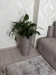 Вазон Prosperplast Sand Slim 37 л бежевий