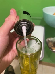 Розпилювач диспенсер для олії оцту та соусів спрей дозатор OIL BOTTLE Мідний фото від покупців 3