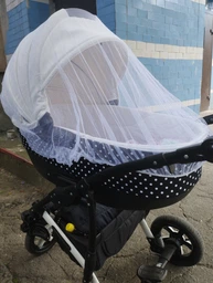 Москитная сетка на коляску люльку универсальная BAVO BabyGuard S-1 фото от покупателей 3