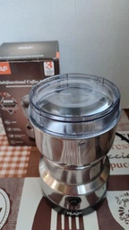 Кофемолка электрическая RAF 300W для кофе и специй, зерна, орехов, семян, трав меттал фото от покупателей 7