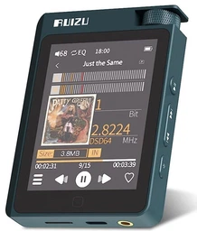 MP3 плеер Ruizu A55 2,8" DSD256 Bluetooth Hi-Fi 16Gb красный фото от покупателей 2