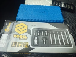 Набор насадок SPLINE 1/2", M5-12, 11 ед. VOREL (66770)