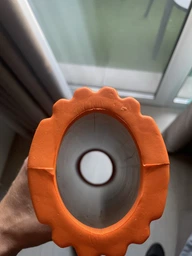 Массажный ролик EasyFit Grid Roller Compact 30 см черный (роллер, валик, цилиндр для МФР и йоги, массажер для спины, ног, рук, шеи) EFMGRB30 фото от покупателей 2