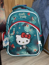 Рюкзак школьный Kite Education Hello Kitty 37.5х29х13 см 11.5 л Нефритовый (HK19-521S) фото от покупателей 1