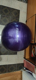 М'яч для фітнесу гімнастичний, фітбол для вагітних EasyFit Peanut 45х90 см EF-3022-GR Сірий (56002021) фото від покупців 10