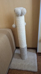 Дряпка-стовпчик для котів, 36х36 см, сіра(SU_F4179961277F) фото від покупців 17