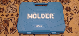 Профессиональный набор инструментов в кейсе Molder 1/2", 1/4" 72 T, CR-V, 108 предметов (MT60108) фото от покупателей 12