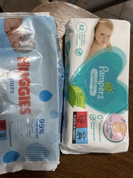 Вологі cepветки дитячі PAMPERS Sensitive 52 шт (8001841041391) фото від покупців 8