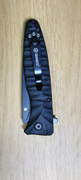 Нож складной Ganzo G620-G1 (длина: 205мм, лезвие: 88мм, черное),хаки фото от покупателей 6