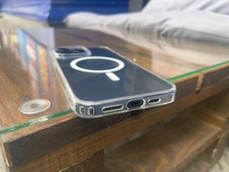 Противоударный чехол для iPhone 14 Pro Max c Magsafe IPAKY Comely Series Прозрачный фото от покупателей 1