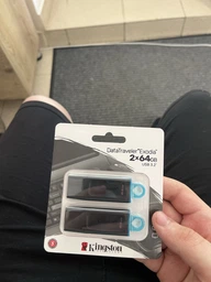 Флеш память USB Kingston DataTraveler Exodia 2x64GB USB 3.2 Gen1 2 шт Black/Blue (DTX/64GB-2P) фото от покупателей 19