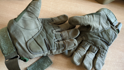 Перчатки Полнопалые Тактические /Военные с Закрытыми Пальцами Зеленые (Олива) ( L ) фото от покупателей 2
