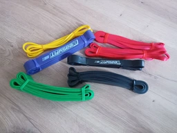 Резиновые петли EasyFit 1-65 кг (набор из 5 шт для фитнеса, тренировок, подтягиваний, резина тренировочная для турника, резинка-эспандер) EF-NR-1-65-5 фото от покупателей 7