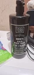 Гель для душу чоловічий 3 в 1 Dead Sea Collection Amber Wood для тіла волосся й обличчя 1 л (7290102256976) фото от покупателей 2