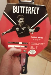 Ракетка для настольного тенниса Butterfly Timo Boll Ruby фото от покупателей 1