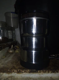 Кофемолка электрическая RAF 300W для кофе и специй, зерна, орехов, семян, трав меттал фото от покупателей 3