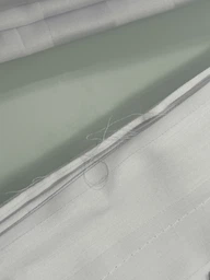 Комплект постельного белья MirSon Сатин Premium-страйп Royal Pearl 200х220 (2200000037282)