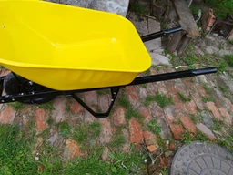 Тачка будівельна 1-колісна Wheelbarrow Strong WB8602 (89127)