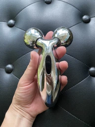 Водонепроницаемый ручной роликовый массажер 3D Massager для лица и всего тела фото от покупателей 1