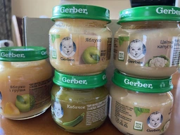 Детское пюре Gerber Кабачок 80 г (7613287348036)