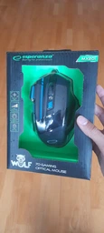 Миша Esperanza MX201 WOLF Blue Black (EGM201B) фото від покупців 3