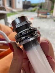 Дитячий велосипед для дівчинки Profi Butterfly 18 дюймів з кошиком та багажником Y1821-1, Y1825-1, Зібраний на 75% (Рожевий) фото від покупців 1