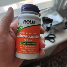 Ашваганда NOW Foods Ashwagandha 450 mg 180 Veg Caps фото от покупателей 1