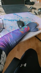 Геймерський рукав з рукавичкою на ЛІВУ руку Hyper Beast Швидкісний Звір Selerity f01hb Фіолетовий S (94112)
