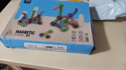 Детский магнитный 3D конструктор 42 детали цветные магнитные палочки и шарики Ari&Ana фото от покупателей 17