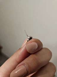 Сережки срібні INFINI з оніксом у вигляді конюшини s2oncr-126