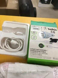 Автомобильное зарядное устройство Belkin Iphone 6 (2Usb + Usb)