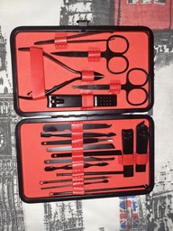 Манікюрний набір чоловічий Makeup Kit 18 предметів в футлярі фото від покупців 5