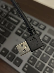 Переходник штекер USB A - гнездо USB A, угловой, v.3.0, 20 см (Type-R) фото от покупателей 4