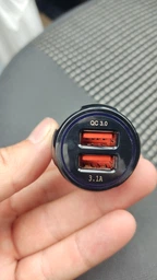 Быстрая Авто зарядка в прикуриватель Smart Fast QC 3.0 2х USB 6A общая (560756427) Черный