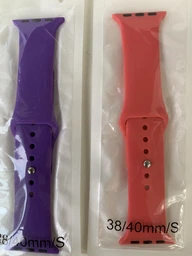 Ремінець Silicone для Apple Watch 38/40mm pink фото від покупців 1