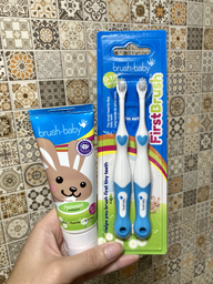 Детская зубная паста Brush-Baby Applemint (0-3 года) 50 мл (5060178102116) фото от покупателей 4