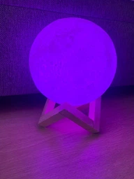 Ночник лампа Луна 3D - Настольный светильник луна Ночник детский Magic 3D Moon Lamp фото от покупателей 7