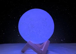 Ночник лампа Луна 3D - Настольный светильник луна Ночник детский Magic 3D Moon Lamp фото от покупателей 5