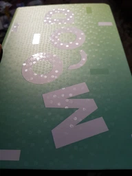 Деловая записная книжка Optima Mood A5 твердая бумажная обложка белый блок линия Зеленый (O20812-44)