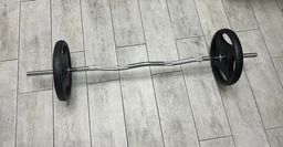Гриф для штанги EasyFit W-подібний 1.2 м, Ø 25 мм слабовигнутий