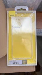 Прозорий силіконовий чохол Baseus для iPhone 13