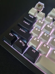 Набор кейкапов Hator First Ukrainian PBT keycaps UKR/ENG/rU White (HTS-136) фото от покупателей 1